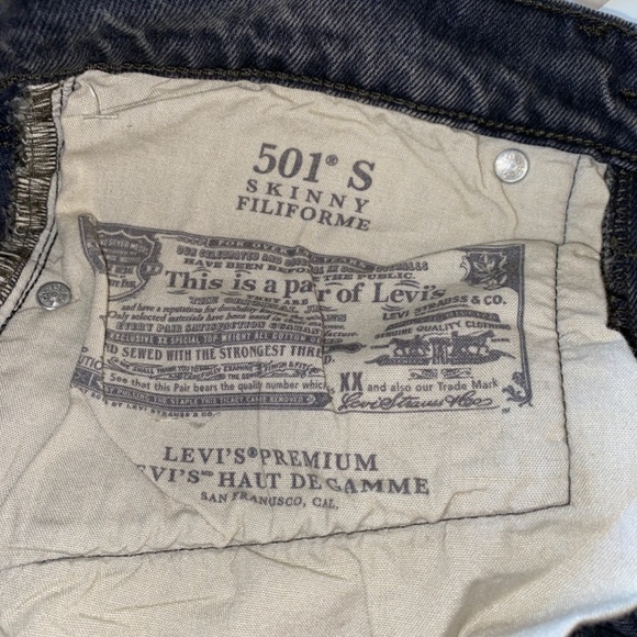 Levi’s 501 Skinny Filiforme - Picture 8 of 13